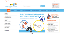 Desktop Screenshot of klompjes.com